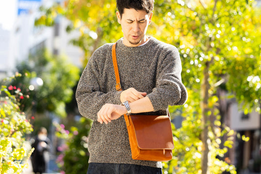 栃木レザーショルダーバッグが4月生産分アップ!