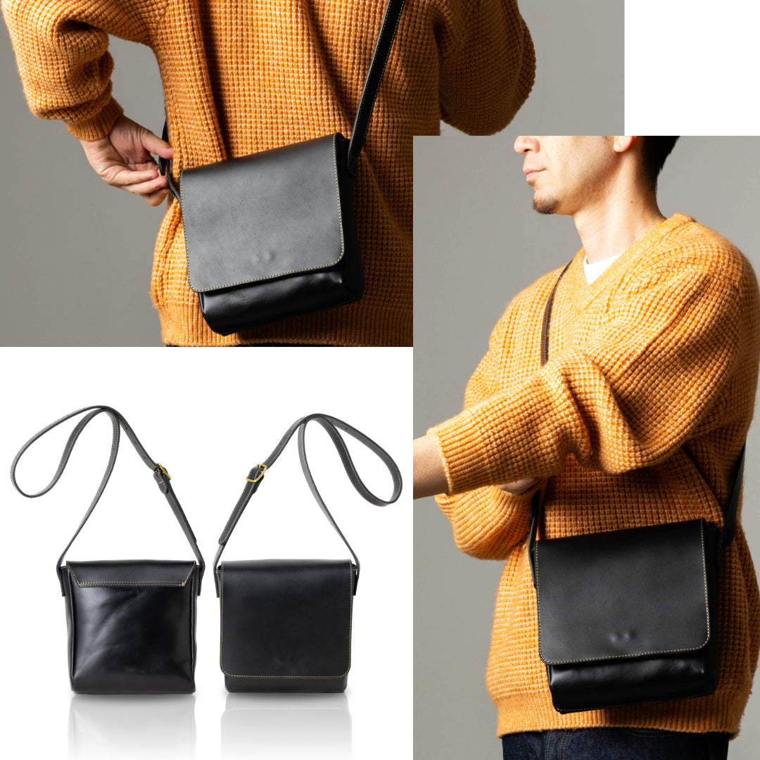 ショルダーバッグ 本革 日本製 栃木レザー GLEOLE