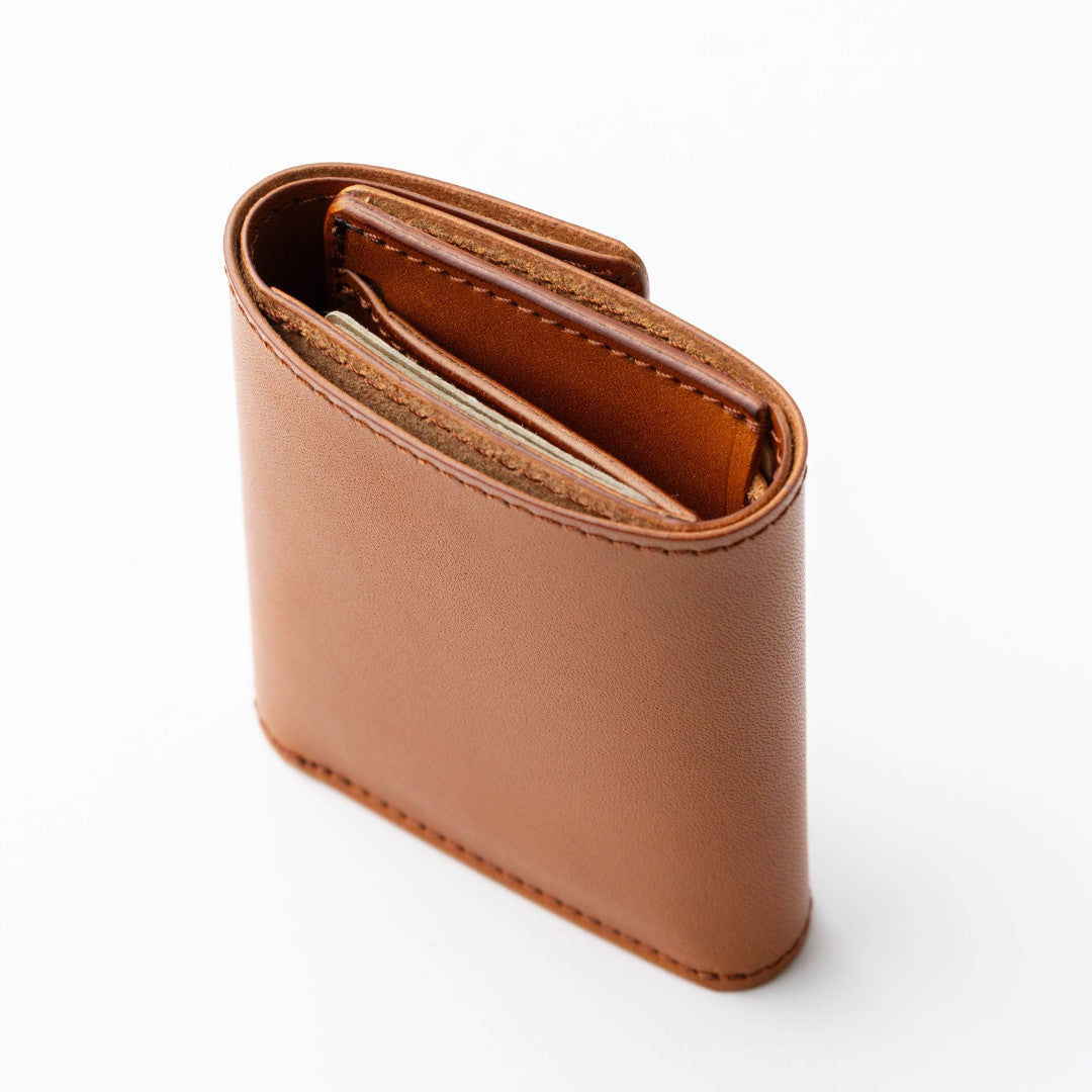 三つ折り財布 本革 日本製 栃木レザー GLEOLE