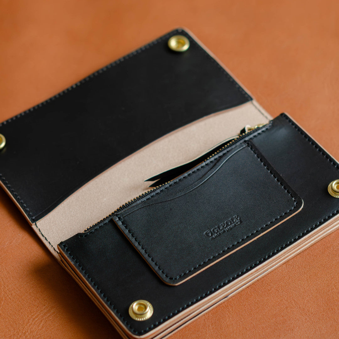 トラッカーズウォレット 本革 日本製