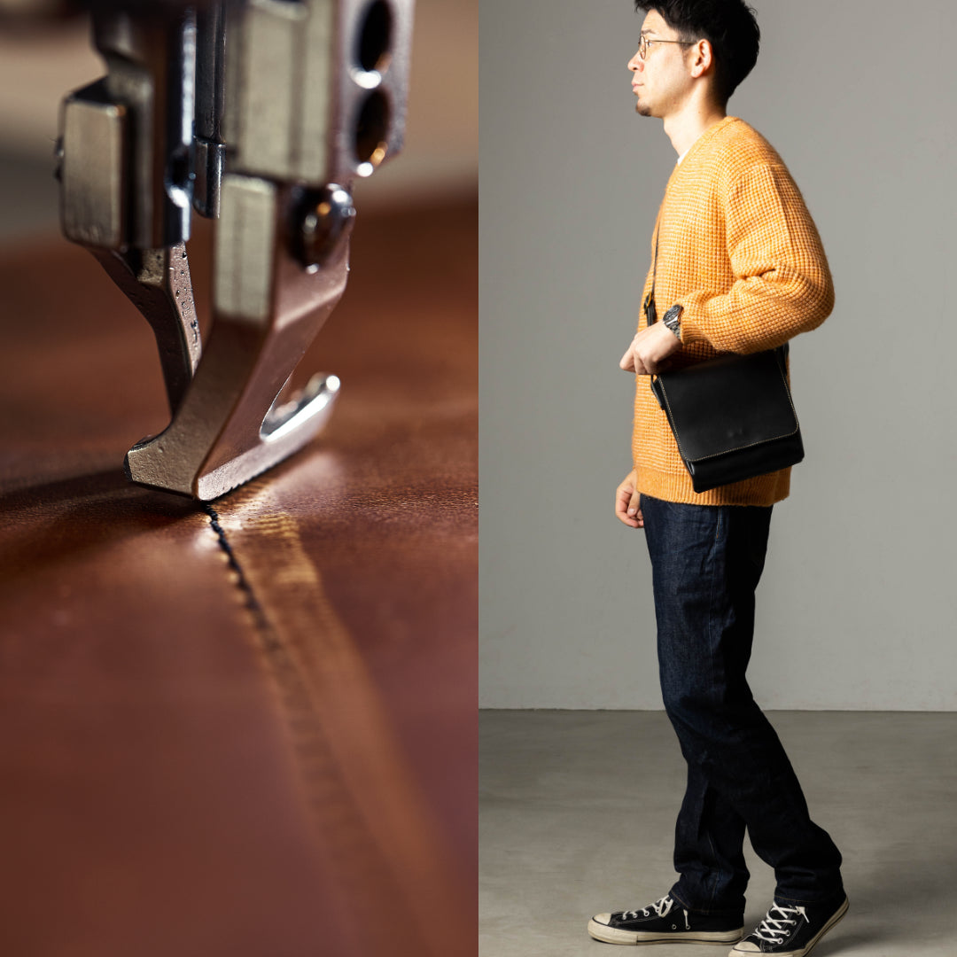 栃木レザーショルダーバッグ12/2(火)～3(水)出荷で予約注文受付中