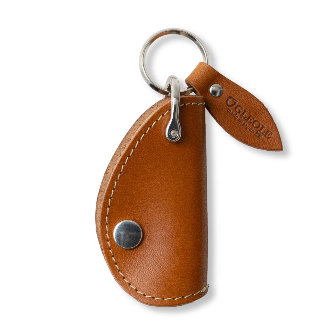 本革Dリングキーホルダー