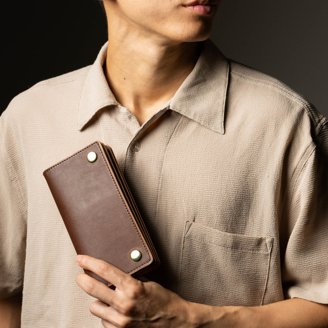 トラッカーズウォレット 長財布 メンズ 本革 日本製 – GLEOLE