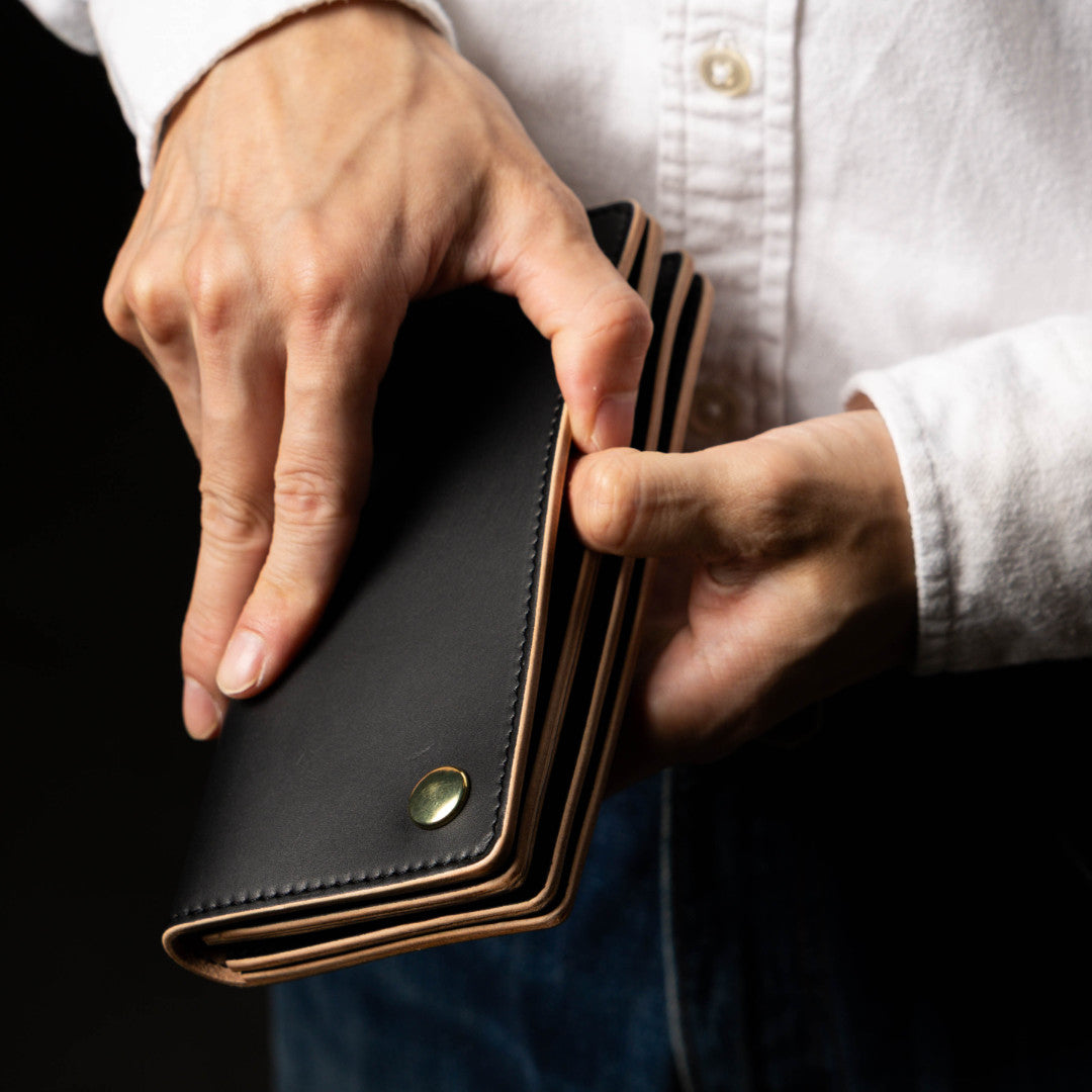 トラッカーズウォレット 本革 日本製