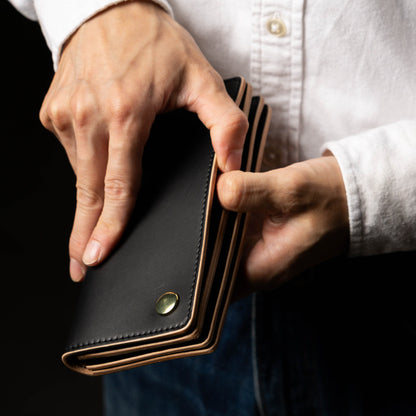 トラッカーズウォレット 本革 日本製