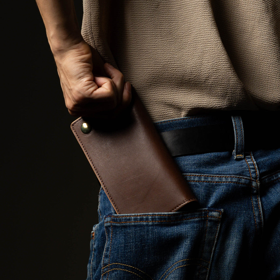 トラッカーズウォレット 長財布 メンズ 本革 日本製 – GLEOLE