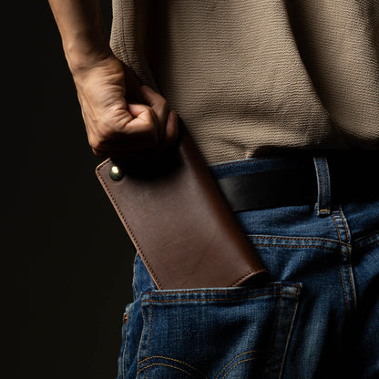 トラッカーズウォレット 本革 日本製