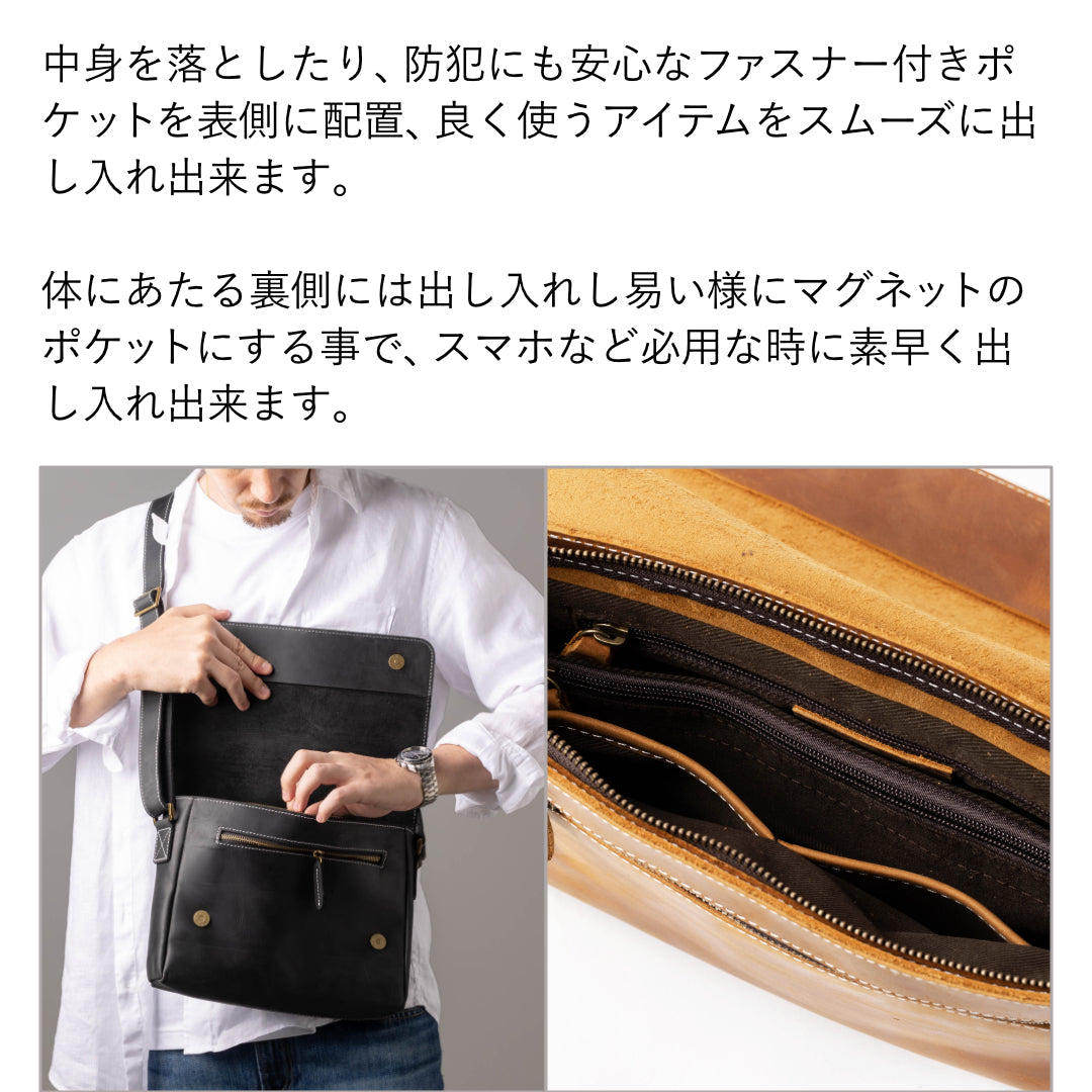 ショルダーバッグ メッセンジャーバッグ 本革 アウトレット品 ショルダーバッグ メッセンジャーバッグ 本革 アウトレット品